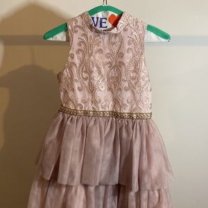 Blush Pink kids dress